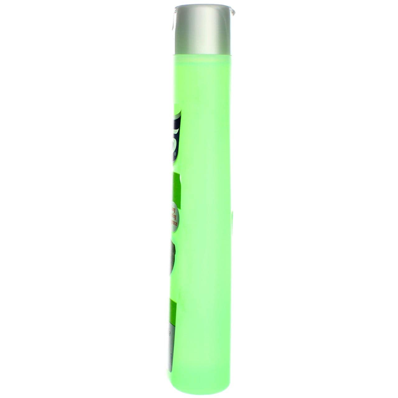 Mousse légère VO5 Kiwi Citron Vert, cheveux propres après rinçage.