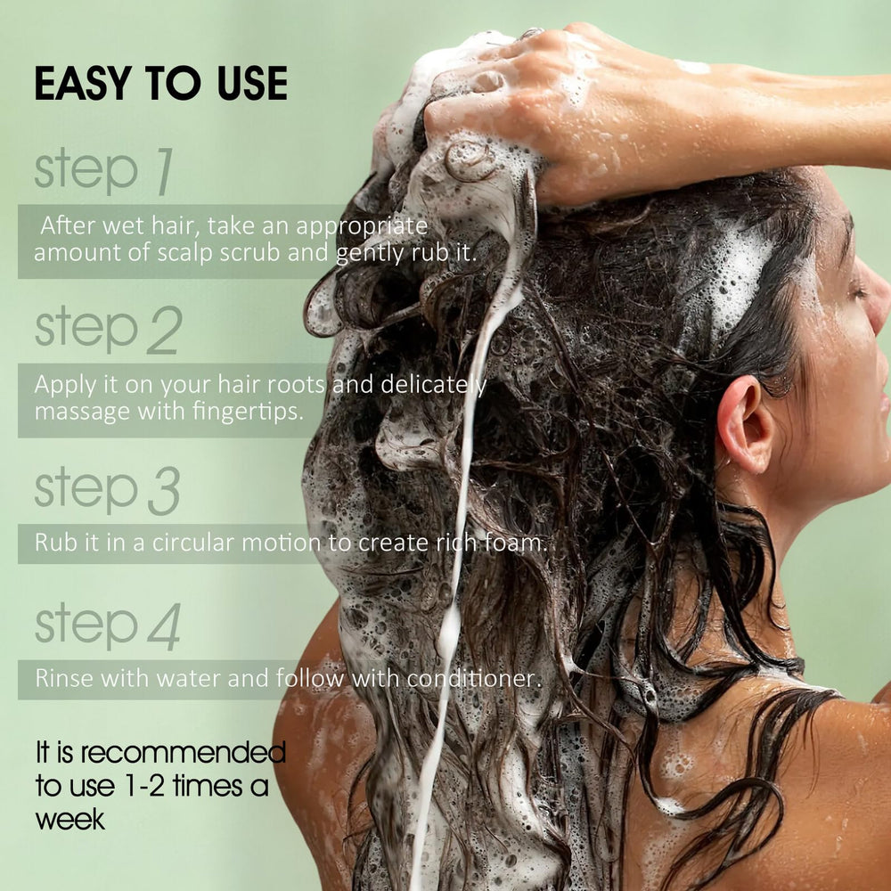 VOERUY Masseur capillaire silicone: stimulation légère pour le cuir chevelu.