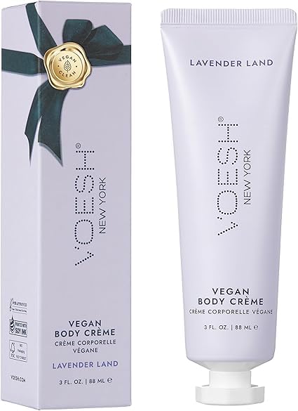 VOESH Absorption rapide Crème Corps Vegan : hydratation sans résidu gras.