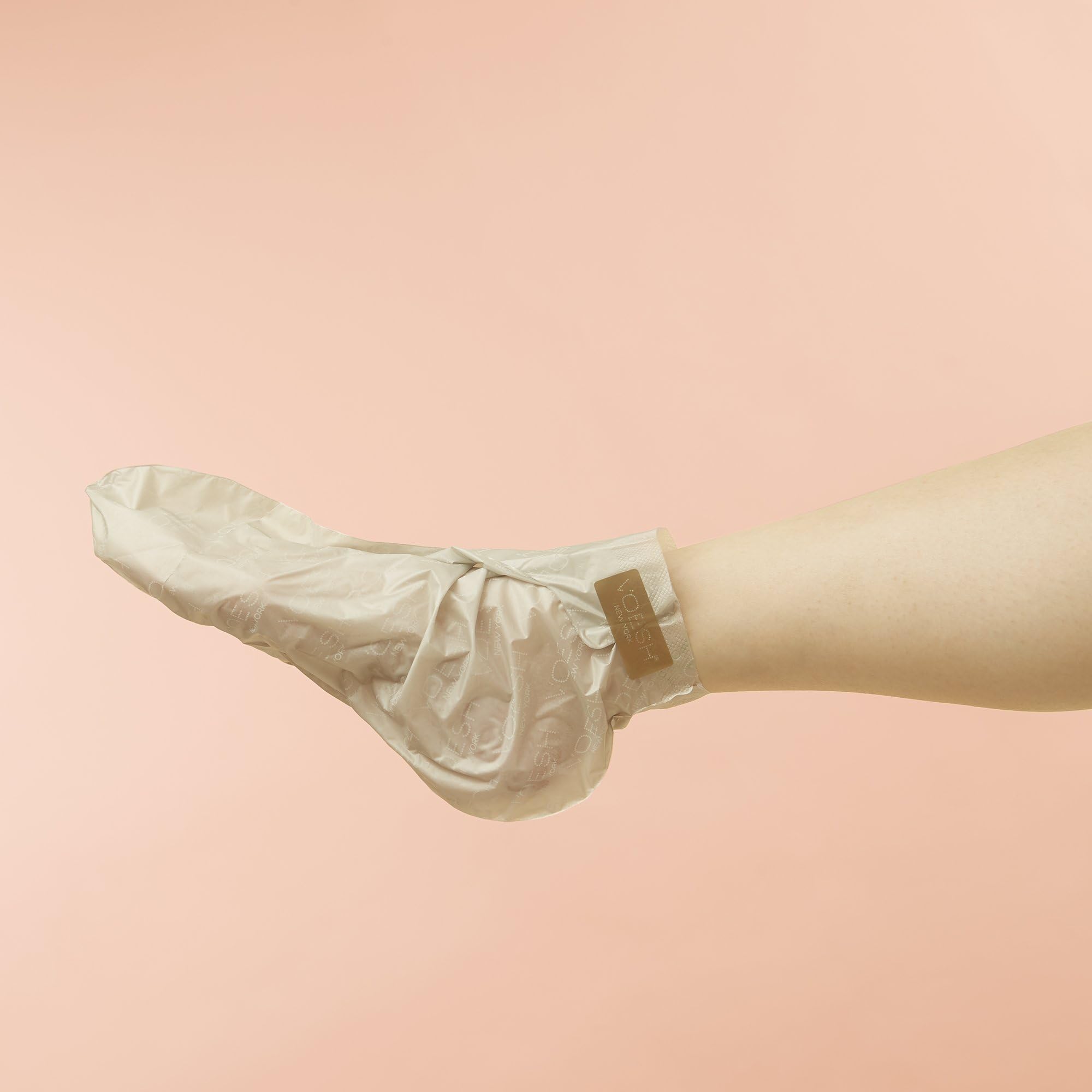 Chaussettes VOESH au collagène avec argan et karité, hydratation ciblée pour les pieds secs