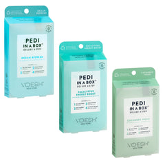 VOESH Pedi Box – sel detoxifiant pour pieds qui purifie et apaise la peau