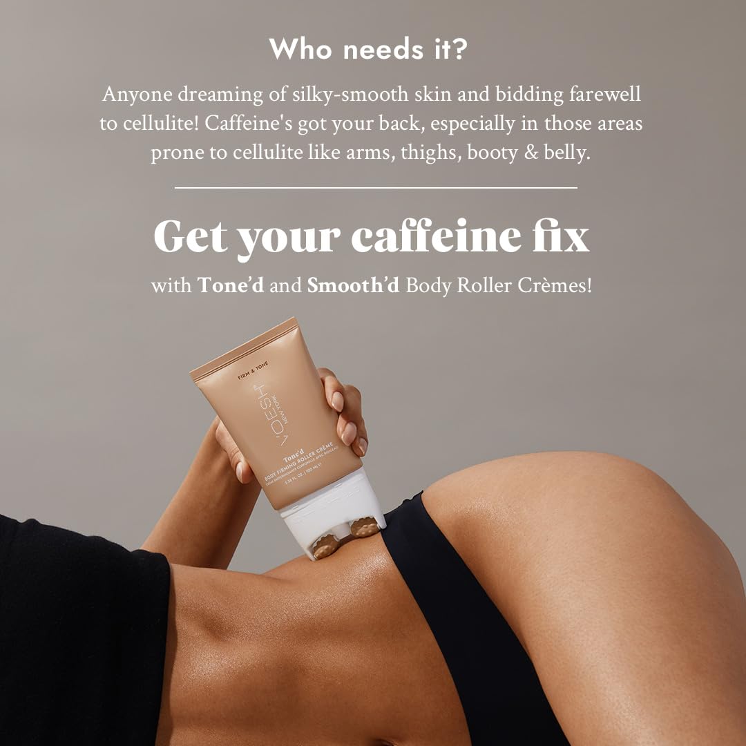 VOESH Roller Crème massage lymphatique, favorise la circulation et le drainage.