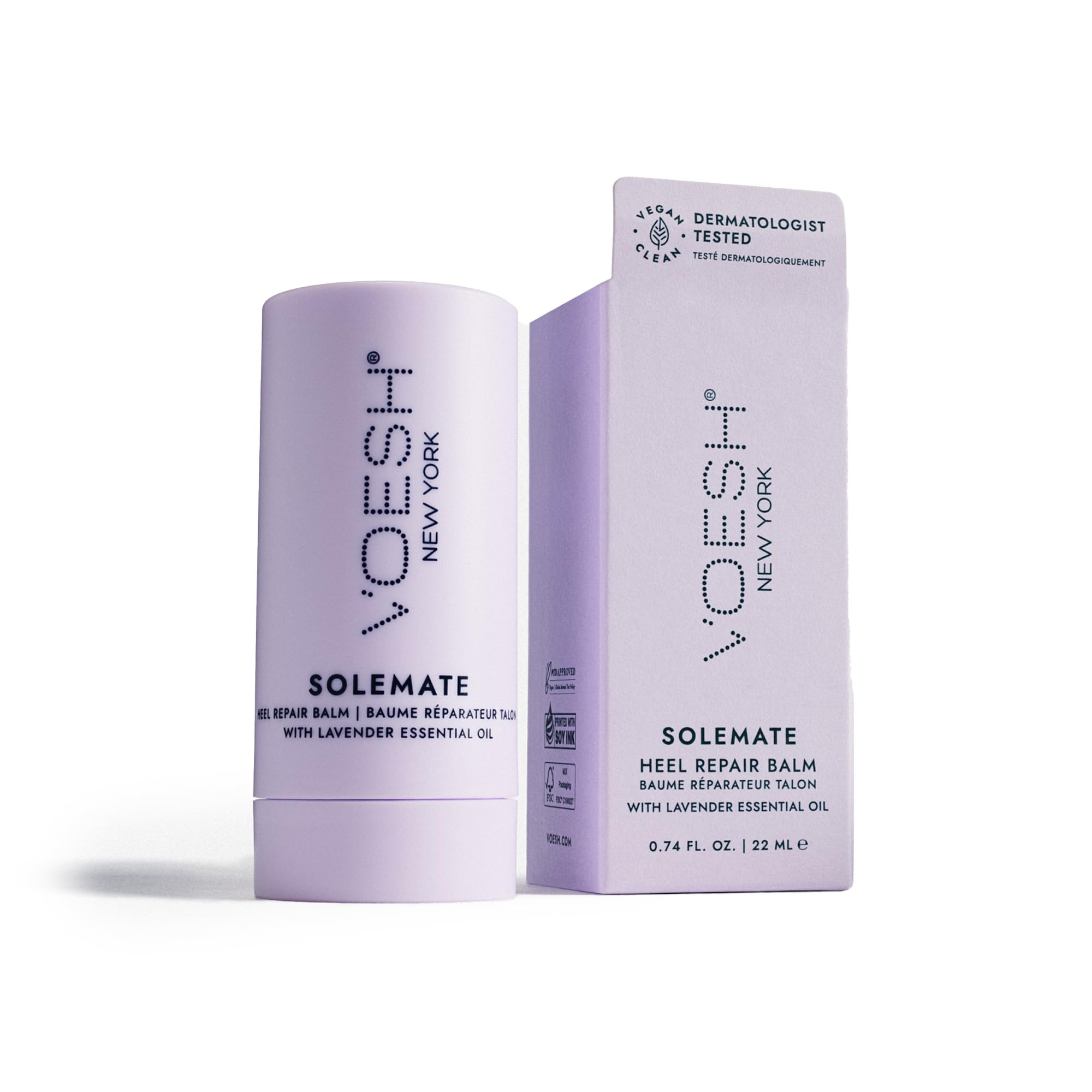 VOESH Solemate lavender scent balm for dry heels