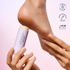 VOESH Solemate balm packaging with lavender theme