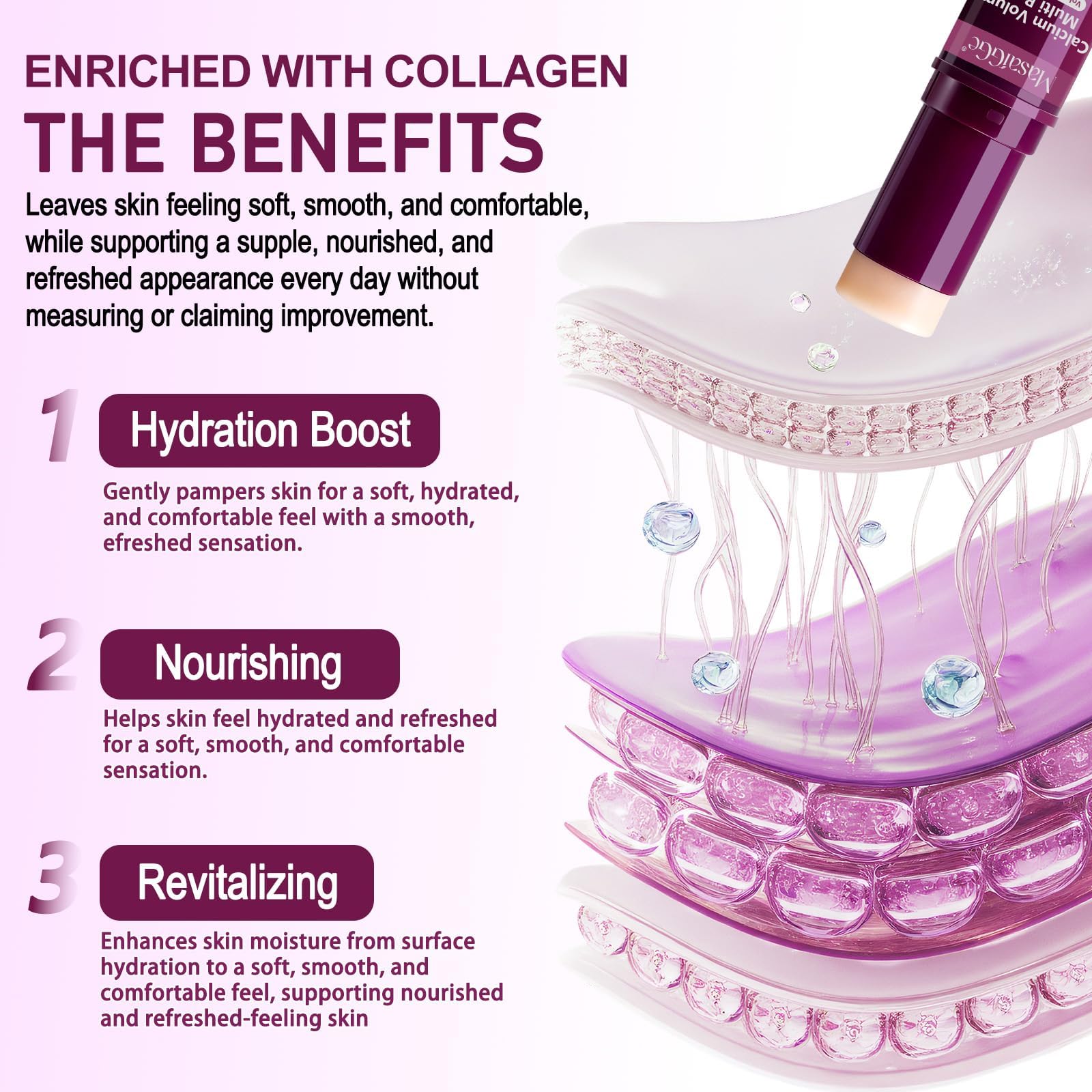 VOFANK Calcium Volume Multi Balm offre hydratation profonde et protection durable
