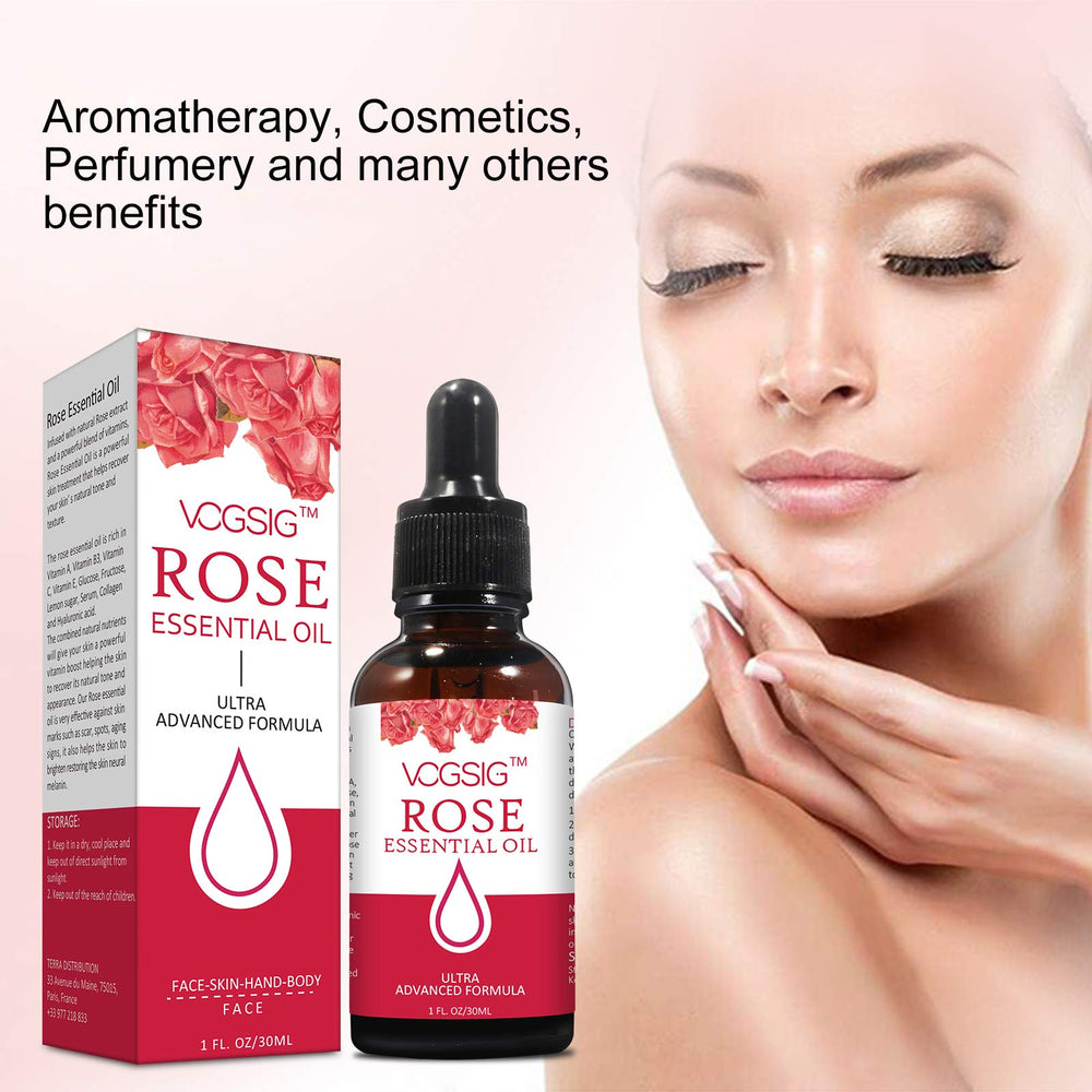 VOGSIG Rose Ingrédients Organiques – vitamines et extraits naturels.