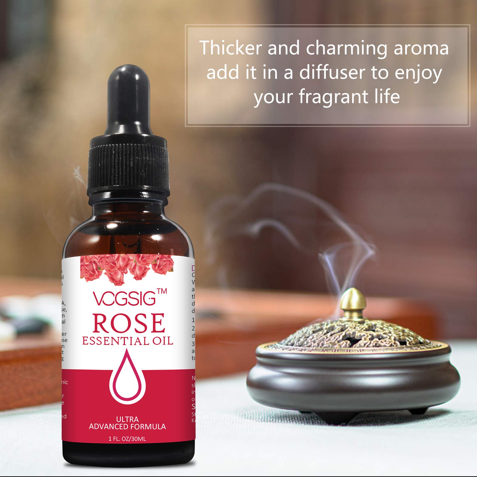 VOGSIG Rose Soin Anti-âge – action sur les signes visuels.