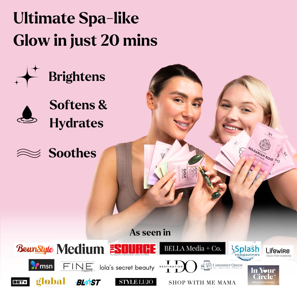 VogueNow masque gel visage lavande: apaisement et douceur