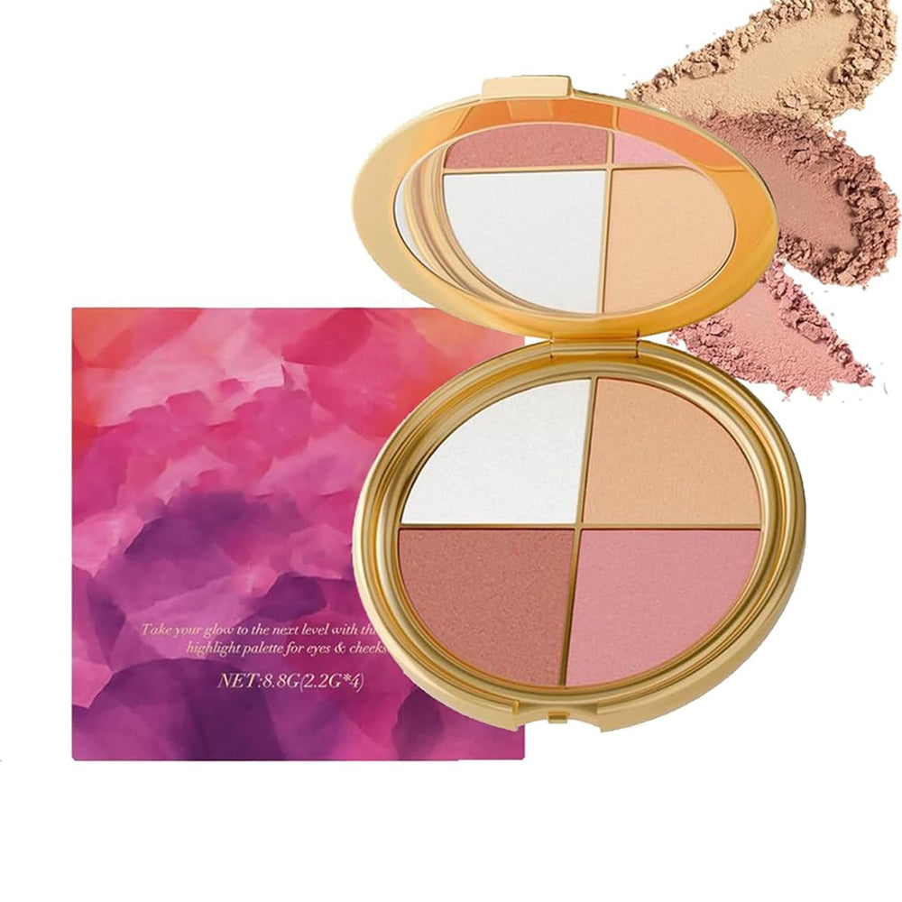 Palette VOGUZY ombre paupiere: rendu élégant et longue tenue.