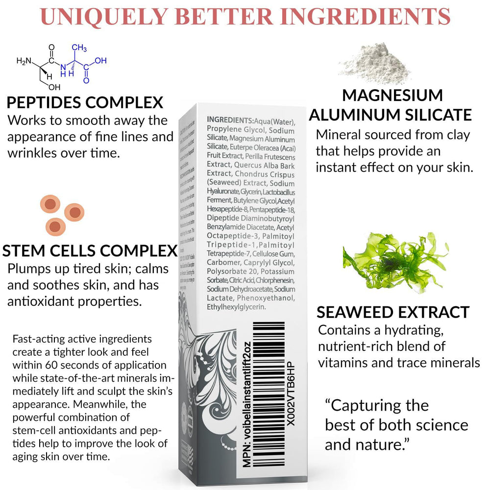 Voibella Beauté Fini Naturel application discrète et subtile