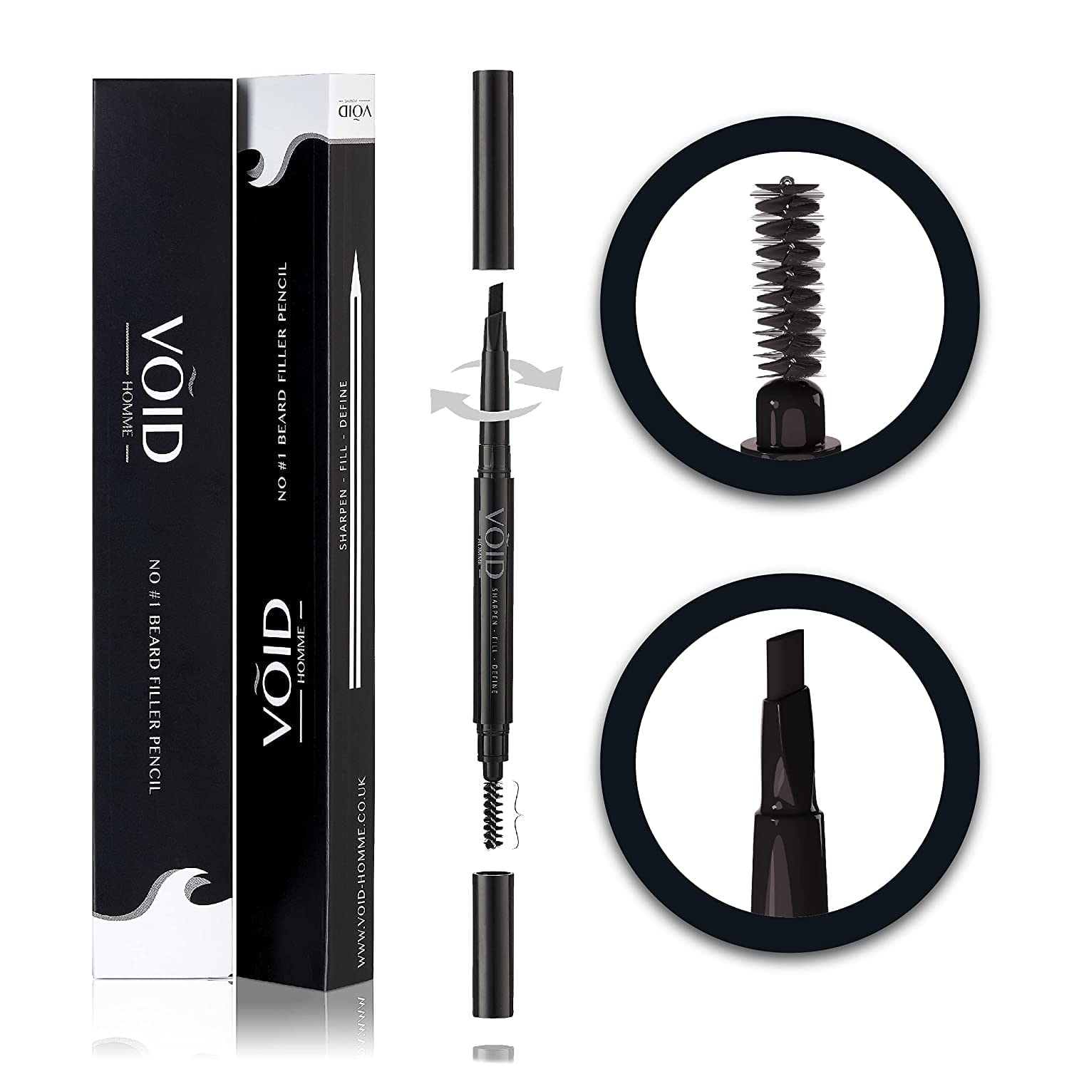 VOID Homme kit-stylo-remplissage-barbe pour un aspect naturel