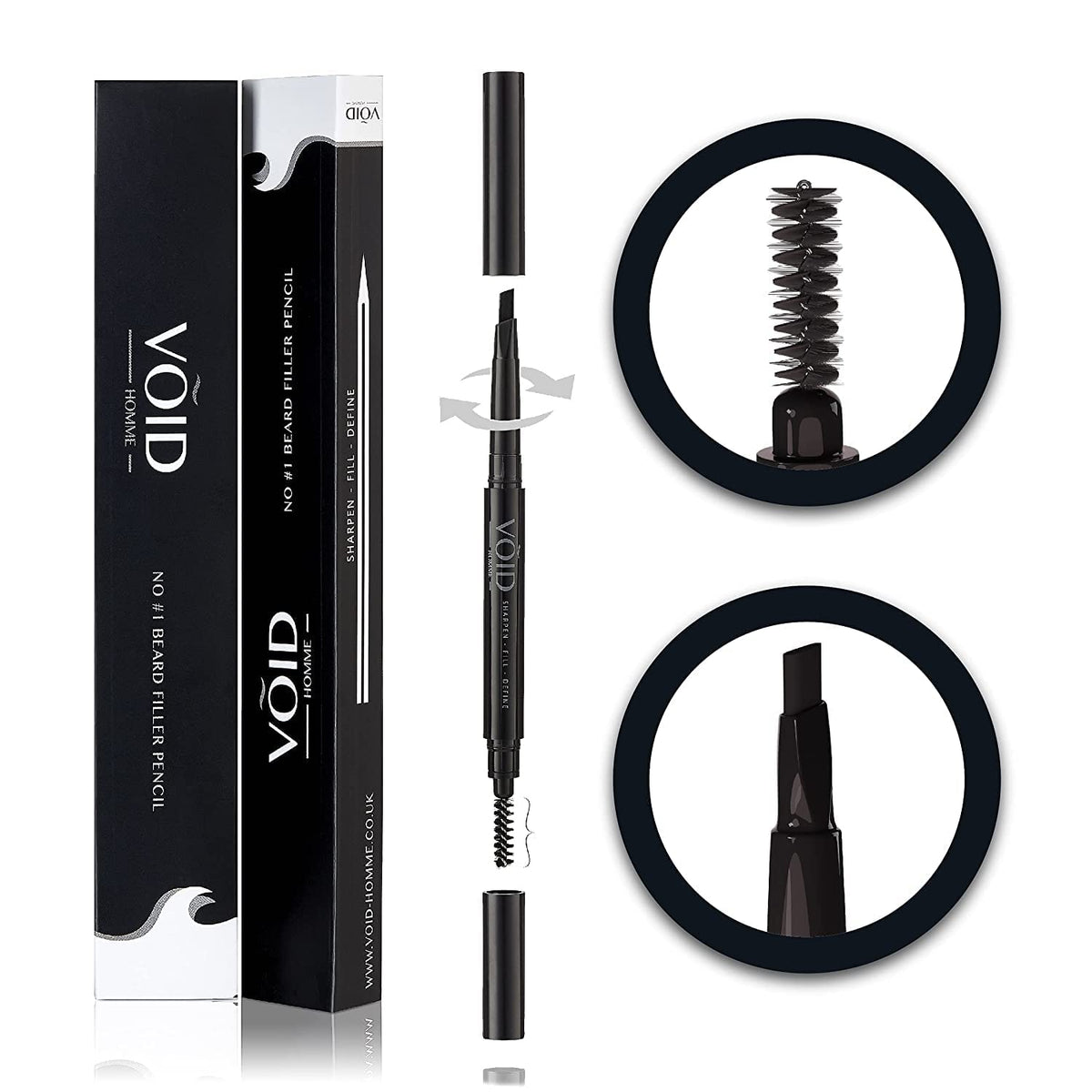 VOID Homme kit-stylo-remplissage-barbe pour un aspect naturel
