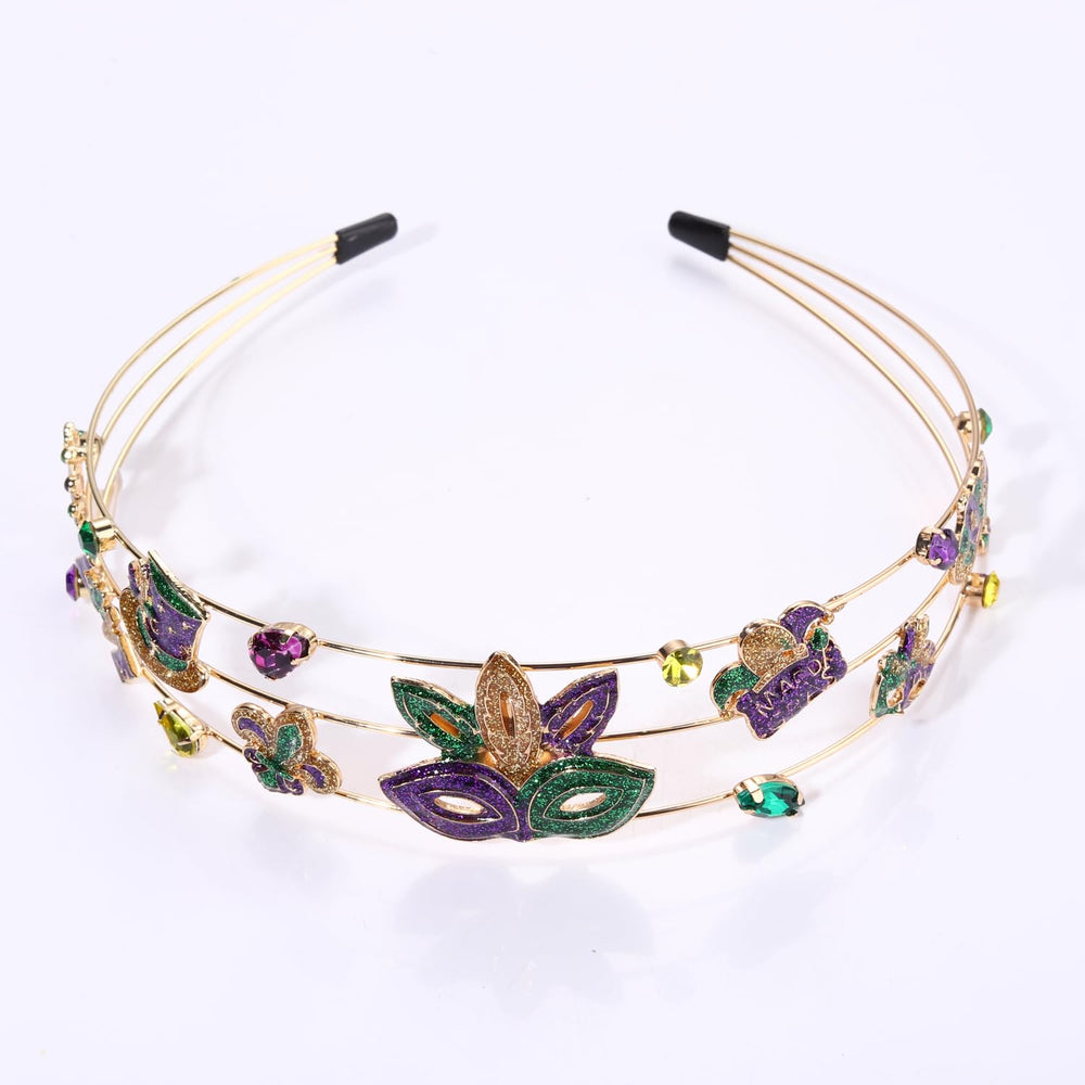 Accessoire cheveux Mardi Gras carnaval vokone pour costumes.