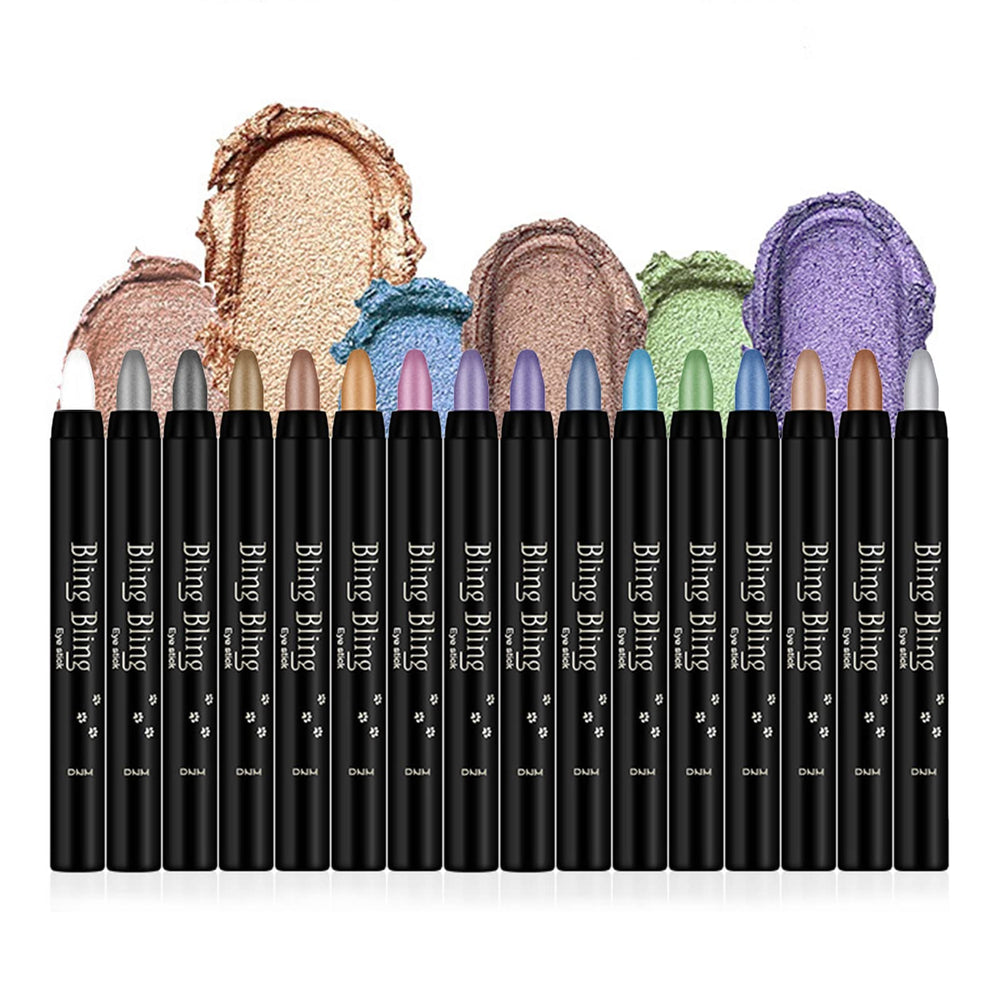 VolksRose Crayons Ombres Crème 16 Couleurs, regard éclatant et longue tenue.