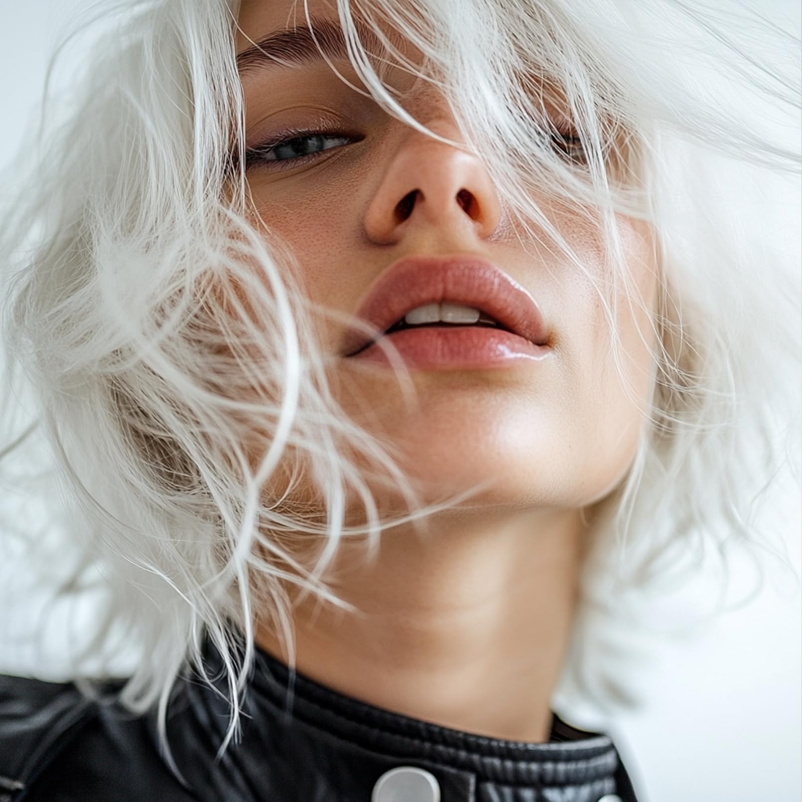 VOLLUCK colorant-cheveux blanc, format portable pour usage nomade