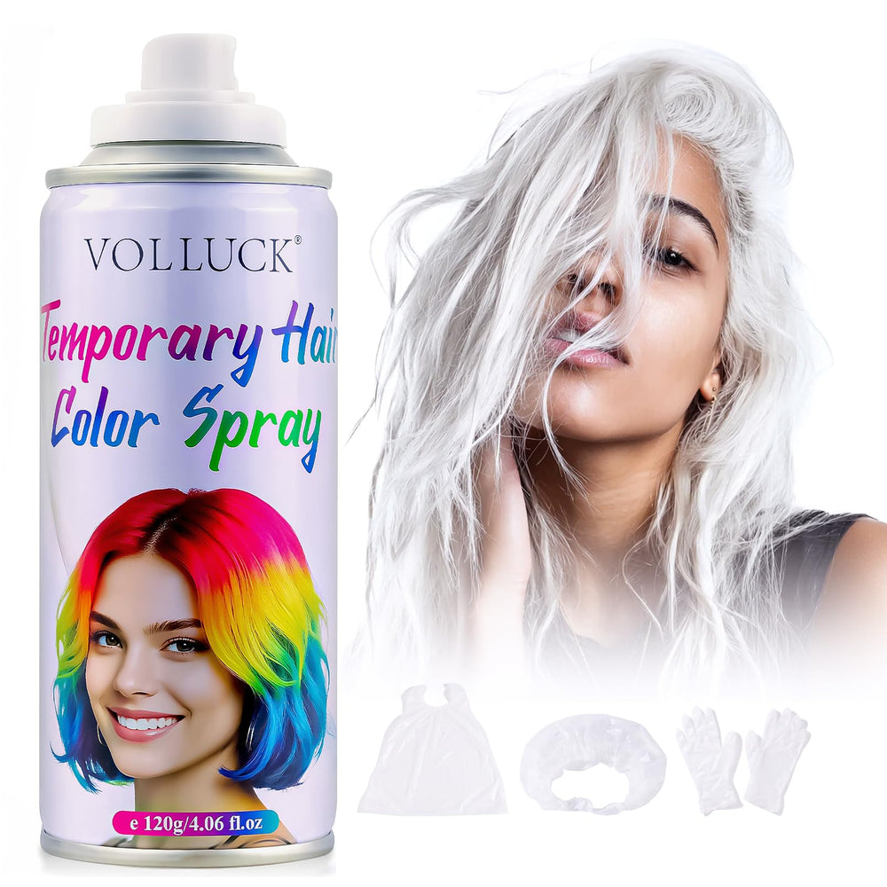 VOLLUCK colorant-cheveux blanc, sans residu apres lavage