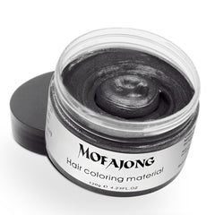 VOLLUCK couleur cheveux noir en cire – bouteille pratique pour coloration rapide.