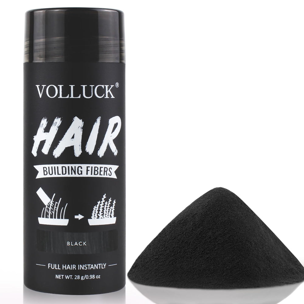 VOLLUCK fibres capillaires en bouteille pour une couverture naturelle.