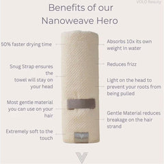 VOLO Hero sangle Snug assure maintien sûr sans tirer sur les racines.