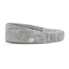 VOLO Luna Gray bandeau spa douceur pour cheveux protégés et confort premium.