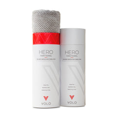 VOLO Hero Serviette Luna Gris avec absorption rapide idéale après douche.