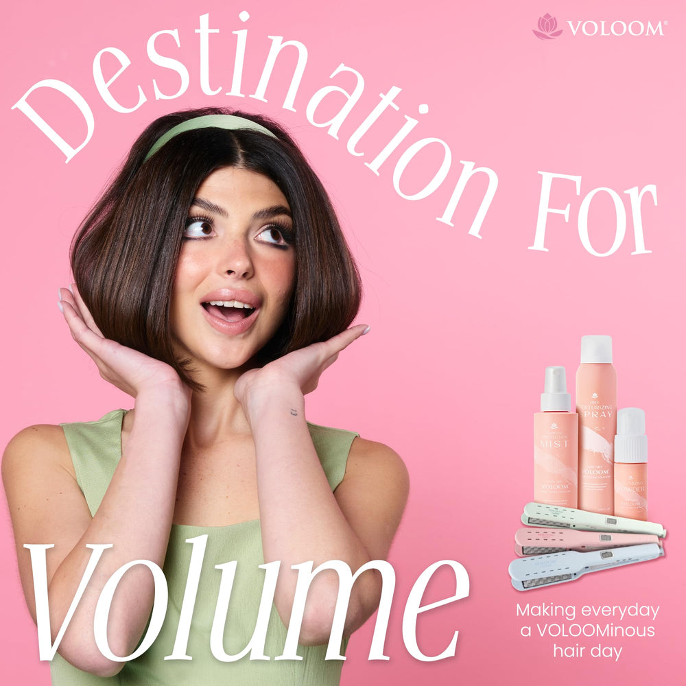 VOLOOM coiffage final volume : mouvement naturel et tenue sans lourdeur.