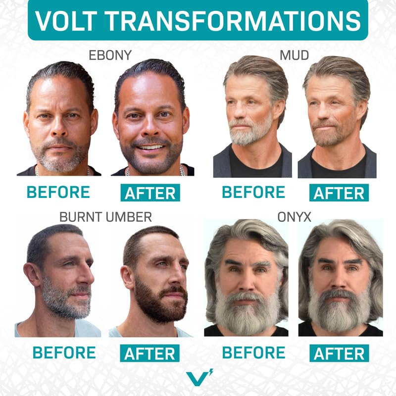 VOLT Grooming Color met en valeur les moustaches avec une teinte naturelle.