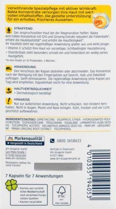 Voltafas Balea Q10 Sérum fabriqué en Allemagne avec rigueur
