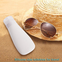 Vonpri bouteilles silicone voyage réutilisables pratiques