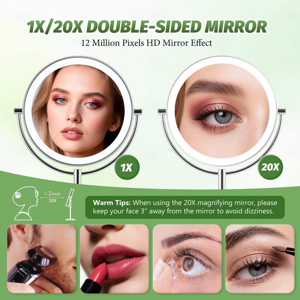 Miroir VORREMIRR, cadeau parfait pour la routine beauté.