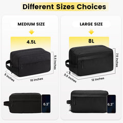 Accroche et poignée pratiques pour suspendre le sac