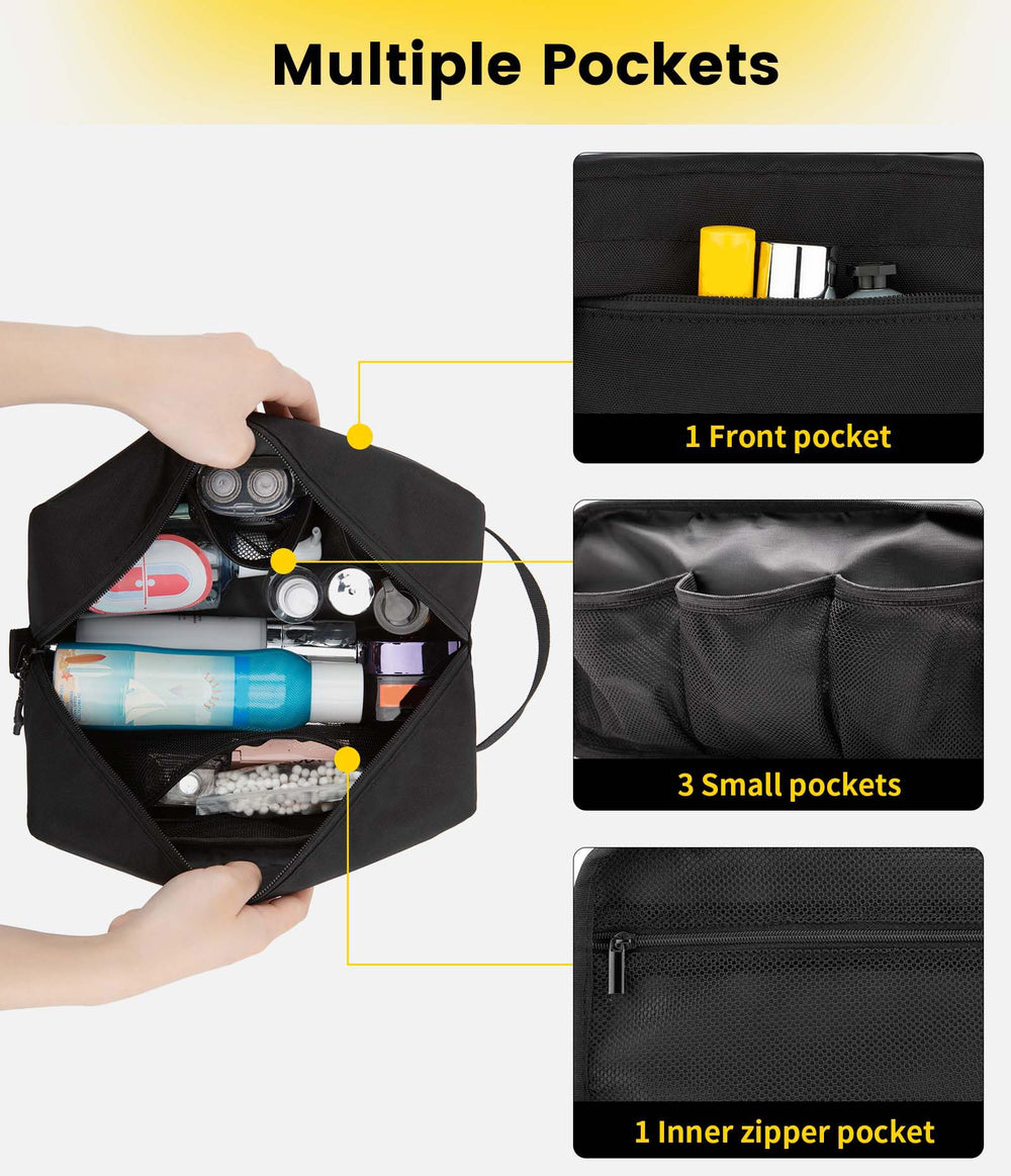 Compartiments intérieurs spacieux pour organiser produits et accessoires