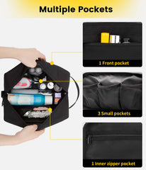 Compartiments intérieurs spacieux pour organiser produits et accessoires