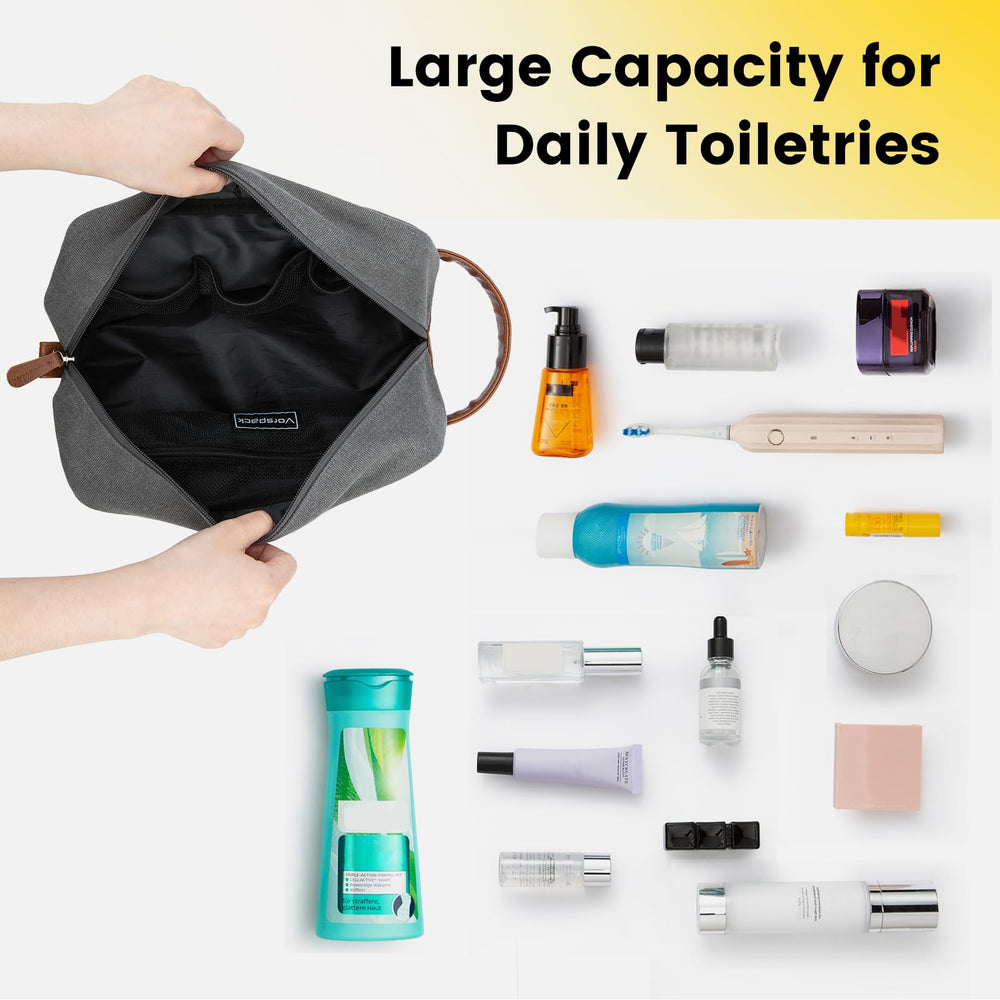 Vorspack sac de toilette prêt à être transporté dans une valise