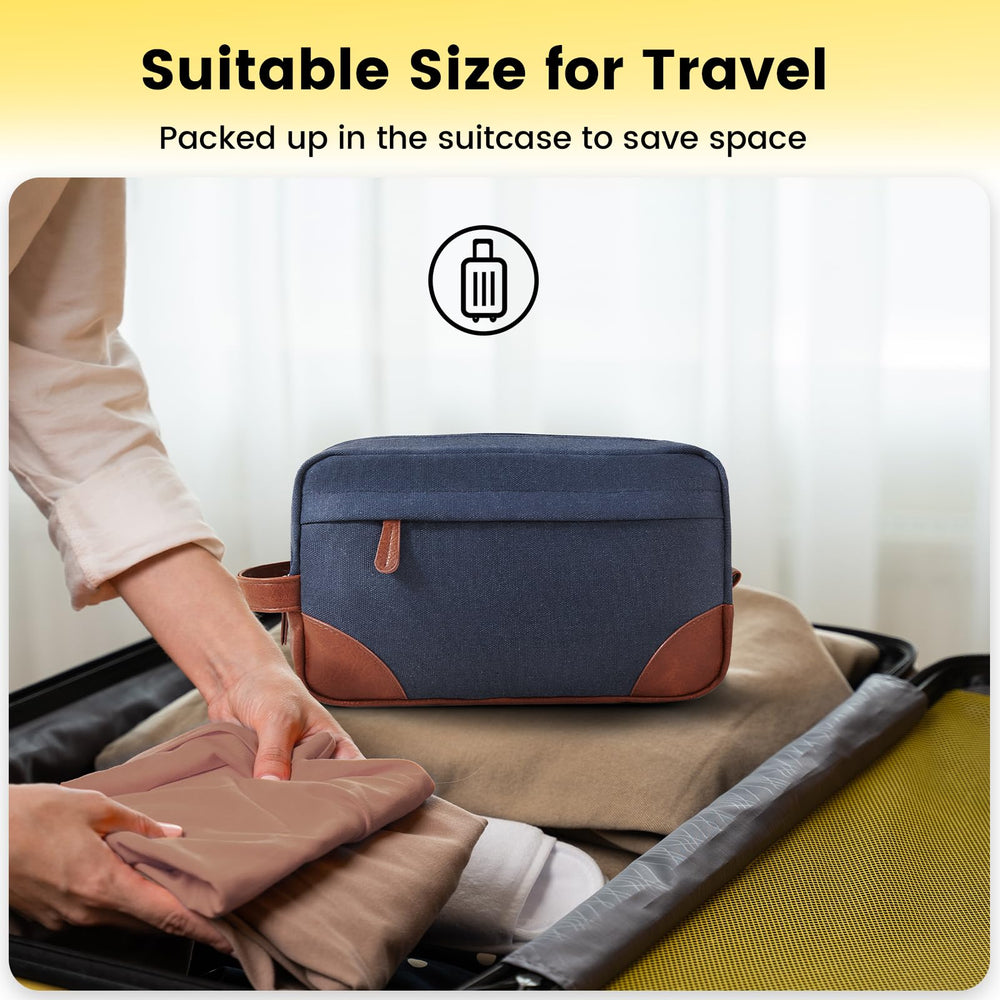 Vorspack sac toilette voyage suspendu, attache pratique pour suspendre lors des voyages.