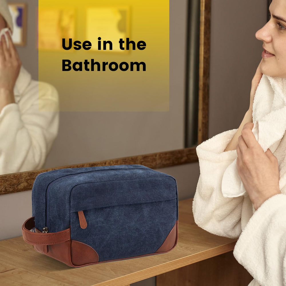 Vorspack sac toilette voyage suspendu, fermeture zippée fiable et fluide.