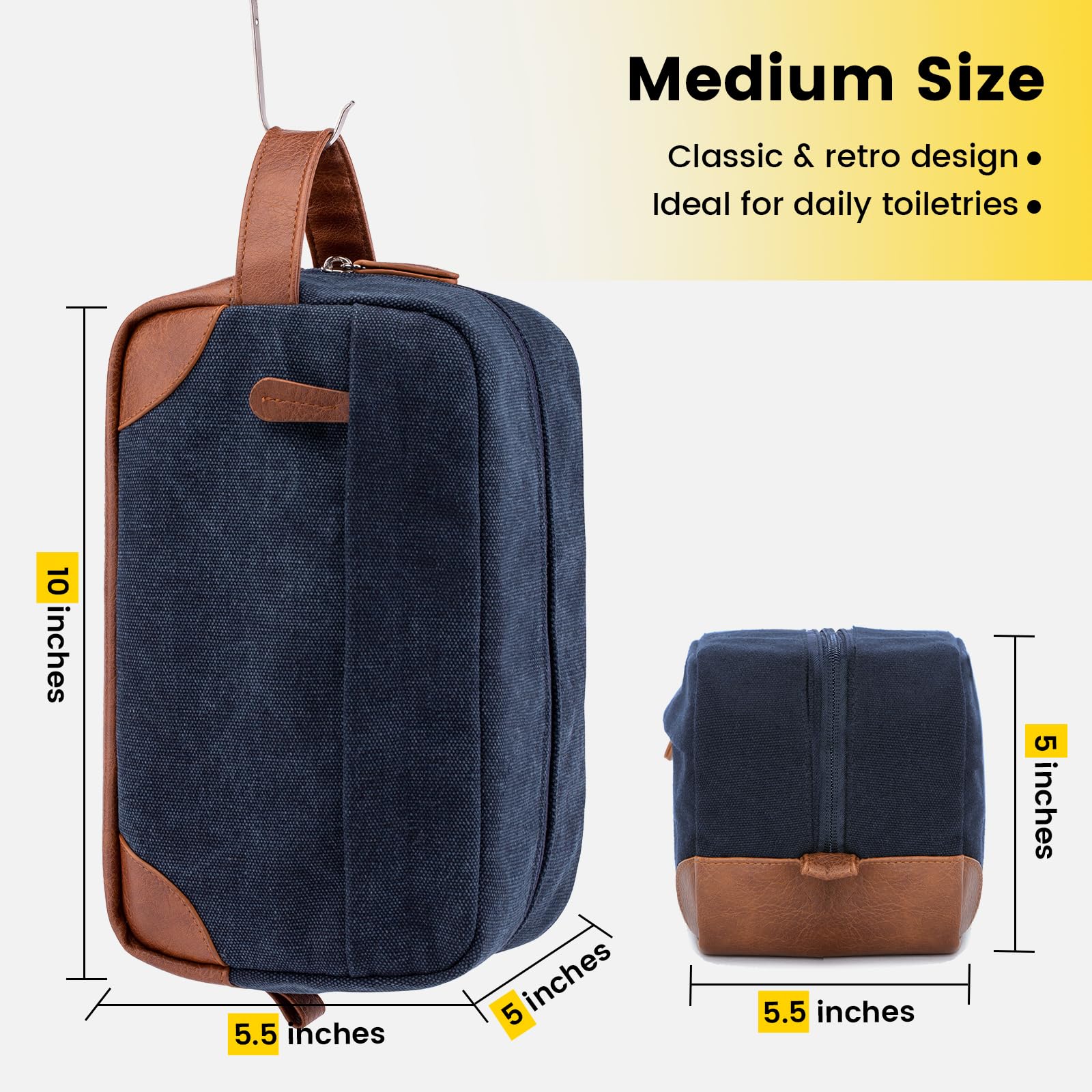 Vorspack trousse de toilette intérieur maille organisé pour ranger vos articles