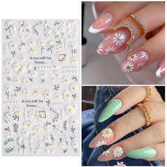 VOTACOS Autocollants fleurs printemps 3D pour un look frais et durable.