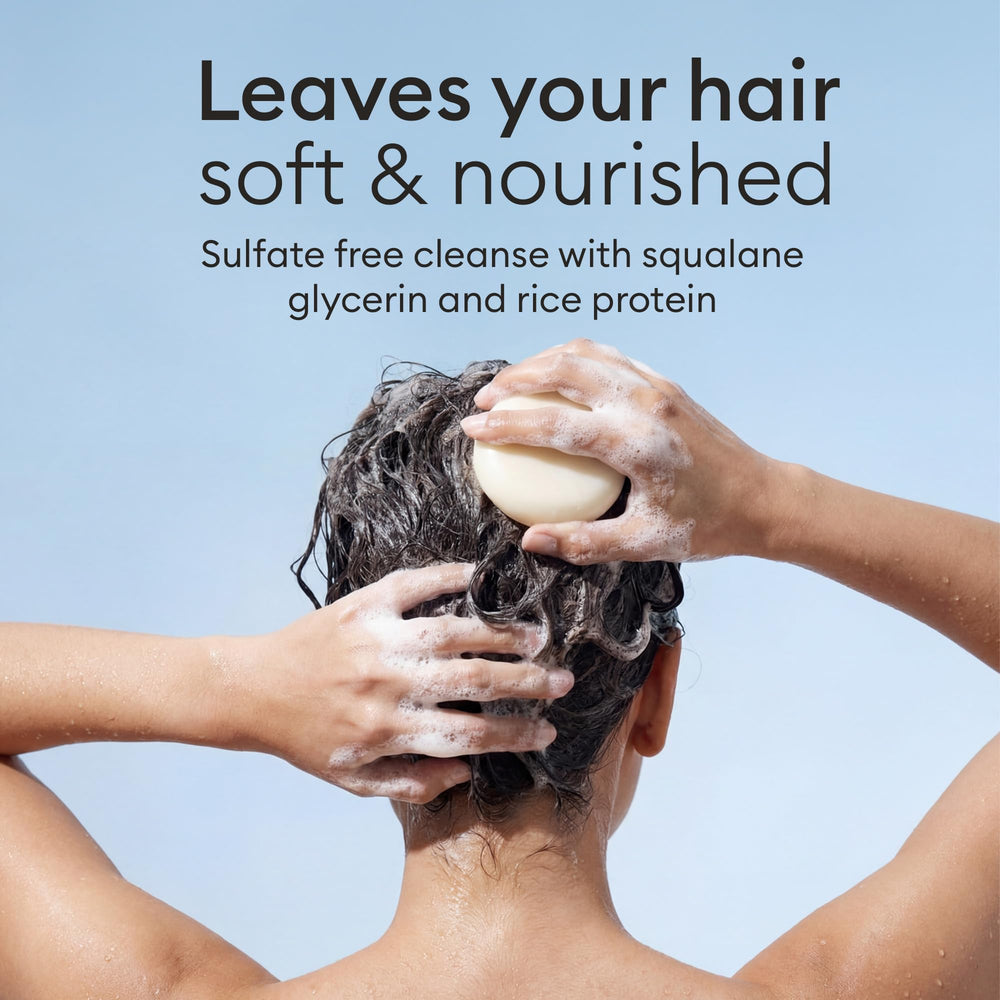 Barre après-shampoing Vove Neroli Doré, nourrissante et douceur des longueurs.