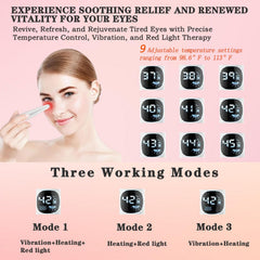 Vowleike lumière rouge visage – stimulation douce pour revitaliser l'apparence.