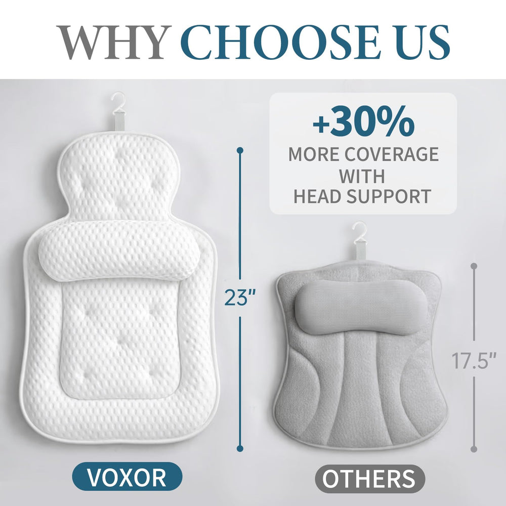 Coussin VOXOR adaptable à toutes les baignoires pour une utilisation universelle