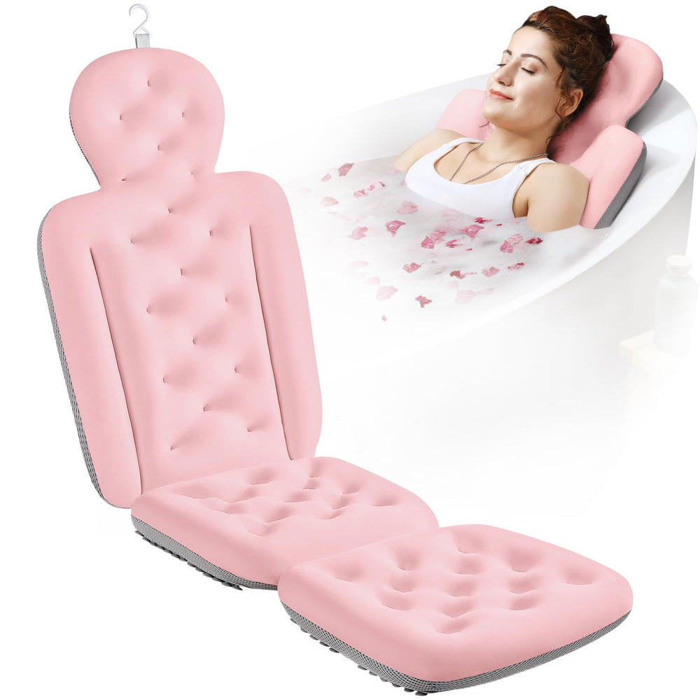 VOXOR oreiller bain corps complet pour un soutien enveloppant lors du bain.