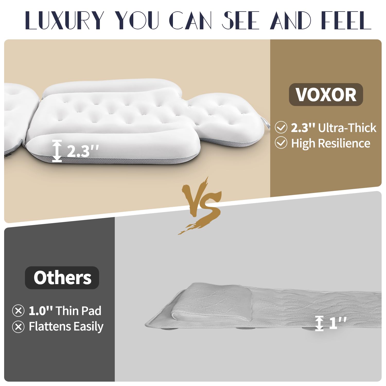 VOXOR sac de lavage inclus facilite l’entretien après usage