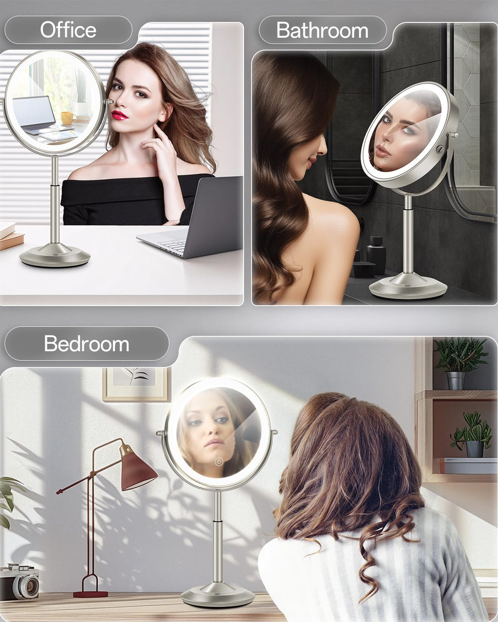 Le miroir vpu offre un cadeau parfait pour amis et proches