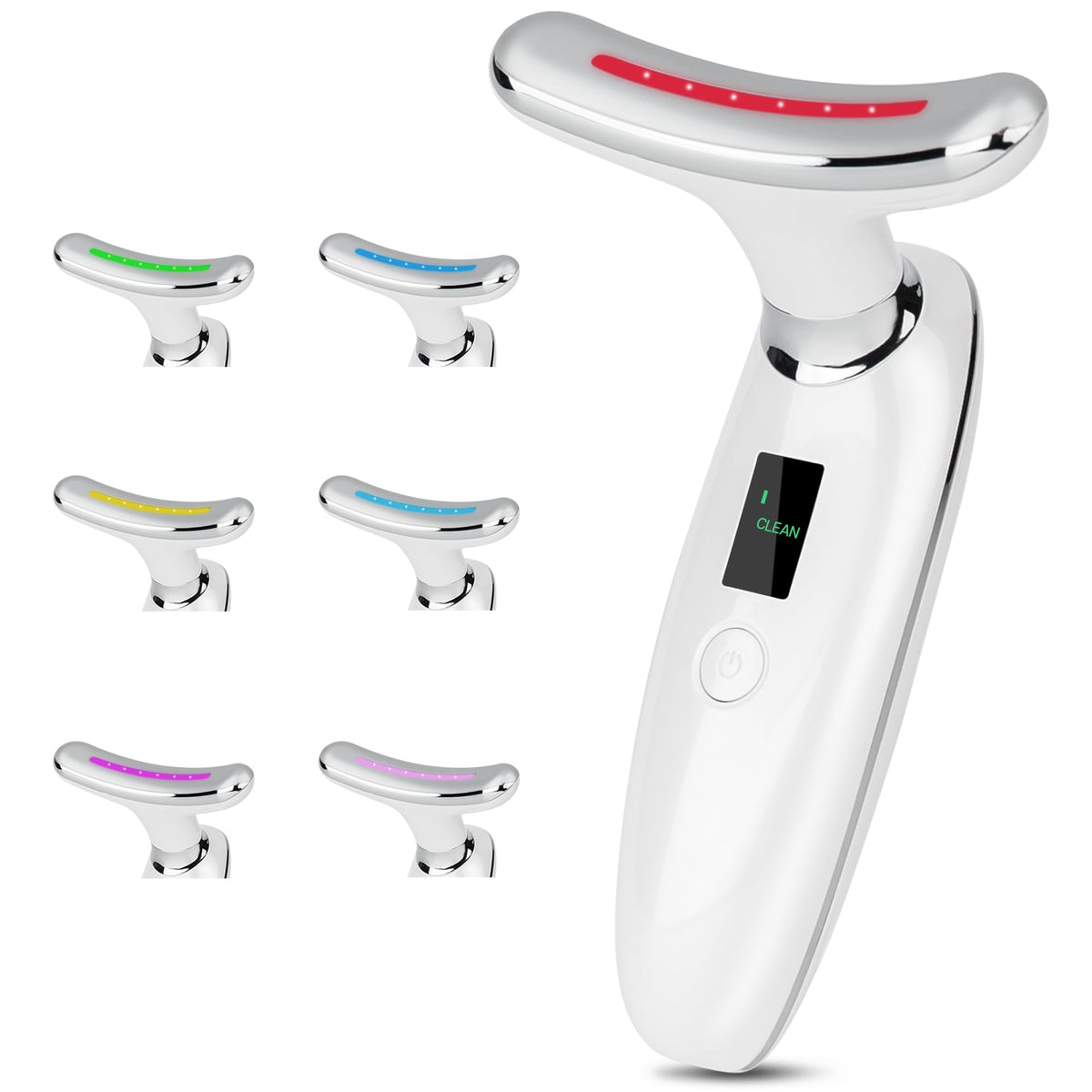VRAIKO Lilac 7-en-1 Masseur visage et cou: raffermissement ciblé et drainage lymphatique.