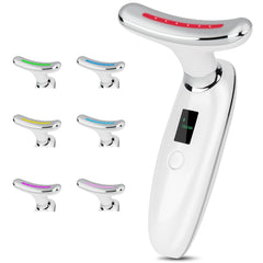 VRAIKO Lilac 7-en-1 Masseur visage et cou: raffermissement ciblé et drainage lymphatique.