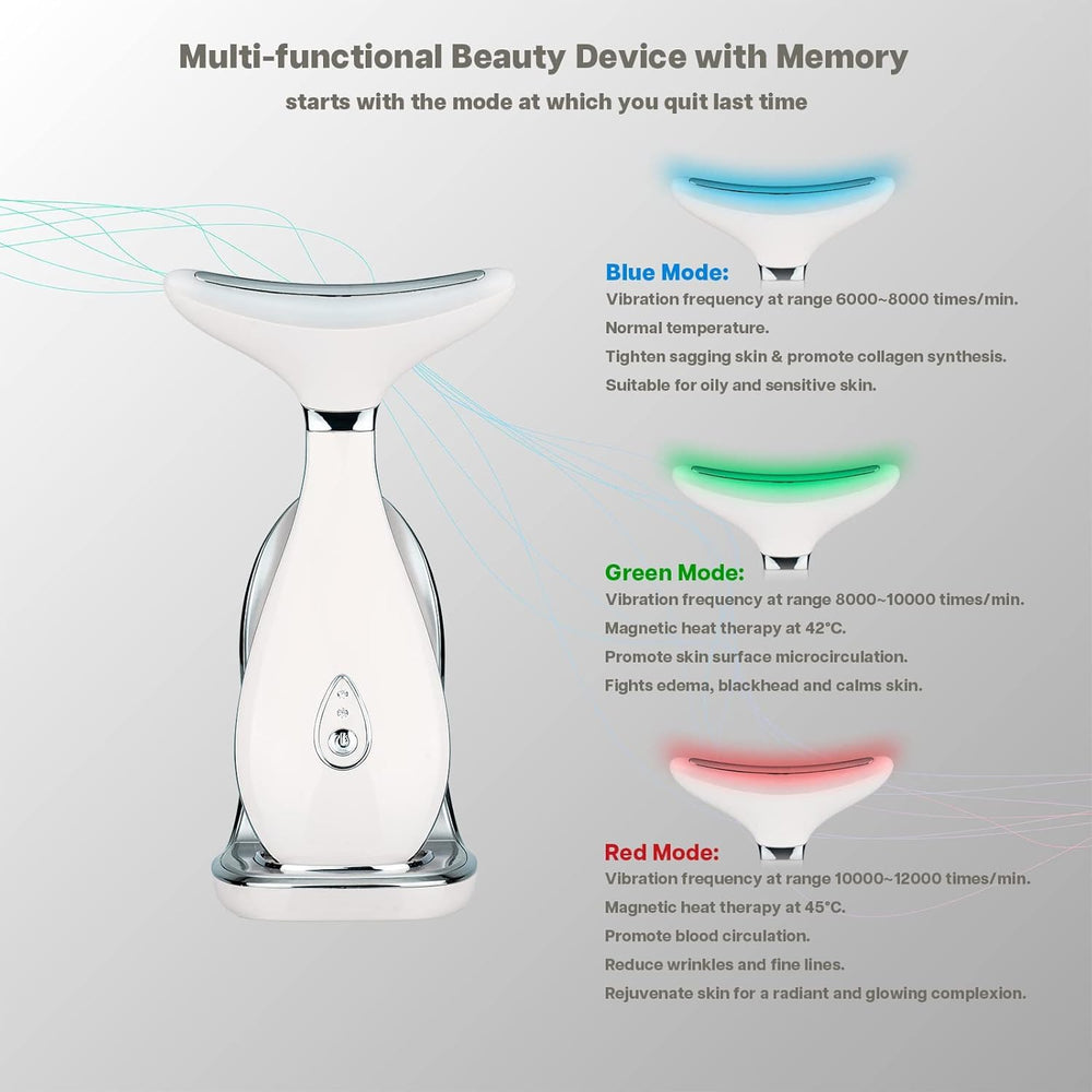 VRAIKO Lily triple LED, revitalisation cutanée en un seul appareil.