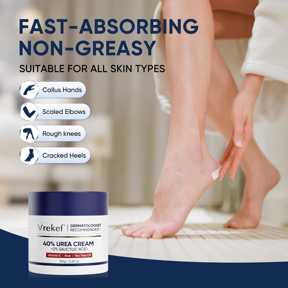 Dermatologiquement testé, convient pour pieds et mains.