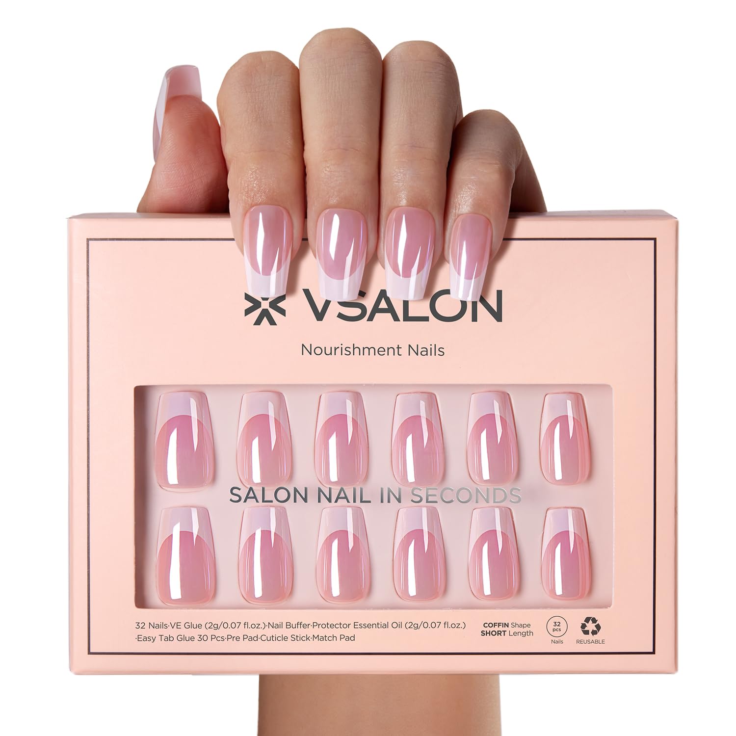 VSALON: coffret cadeau idéal Saint Valentin pour femmes.