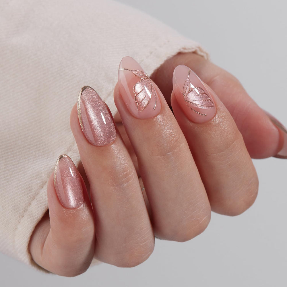 Huile cuticule incluse VSALON nourrit et protège vos ongles naturels.